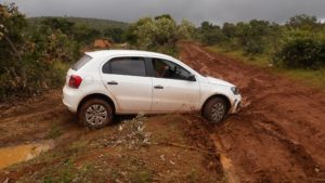 Got stuck on our way to Cachoeira do Mocaquinho